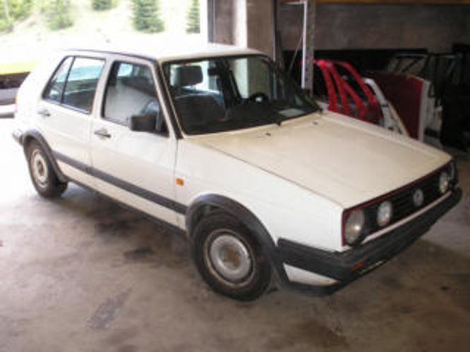 Hovedbilde Støtfanger foran VW Golf og Jetta 84-89